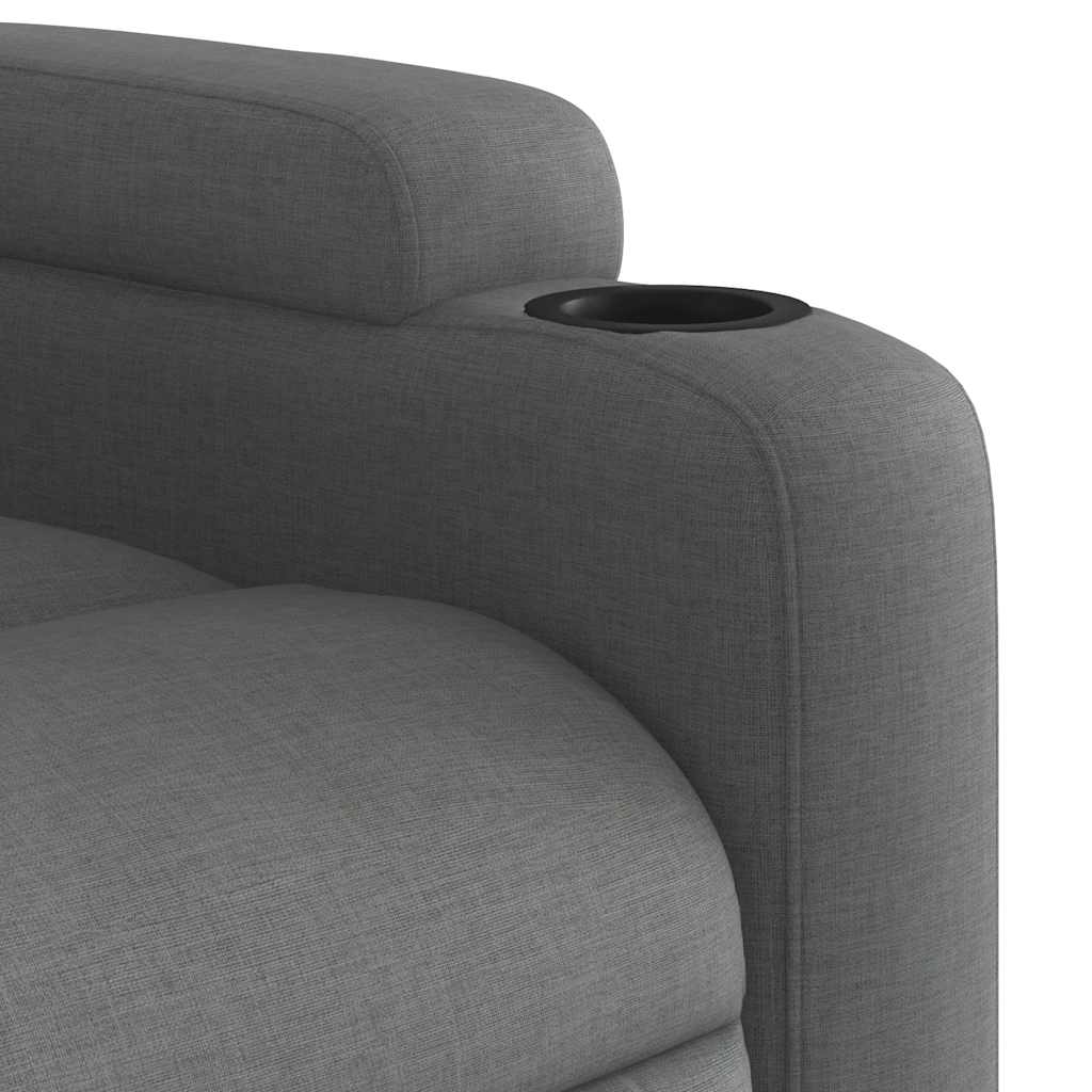 Electric Stand Up Massage Recliner Chair Dark grey