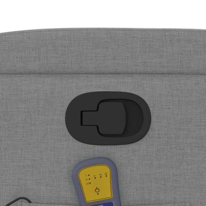 Stand Up Massage Recliner Chair Light grey
