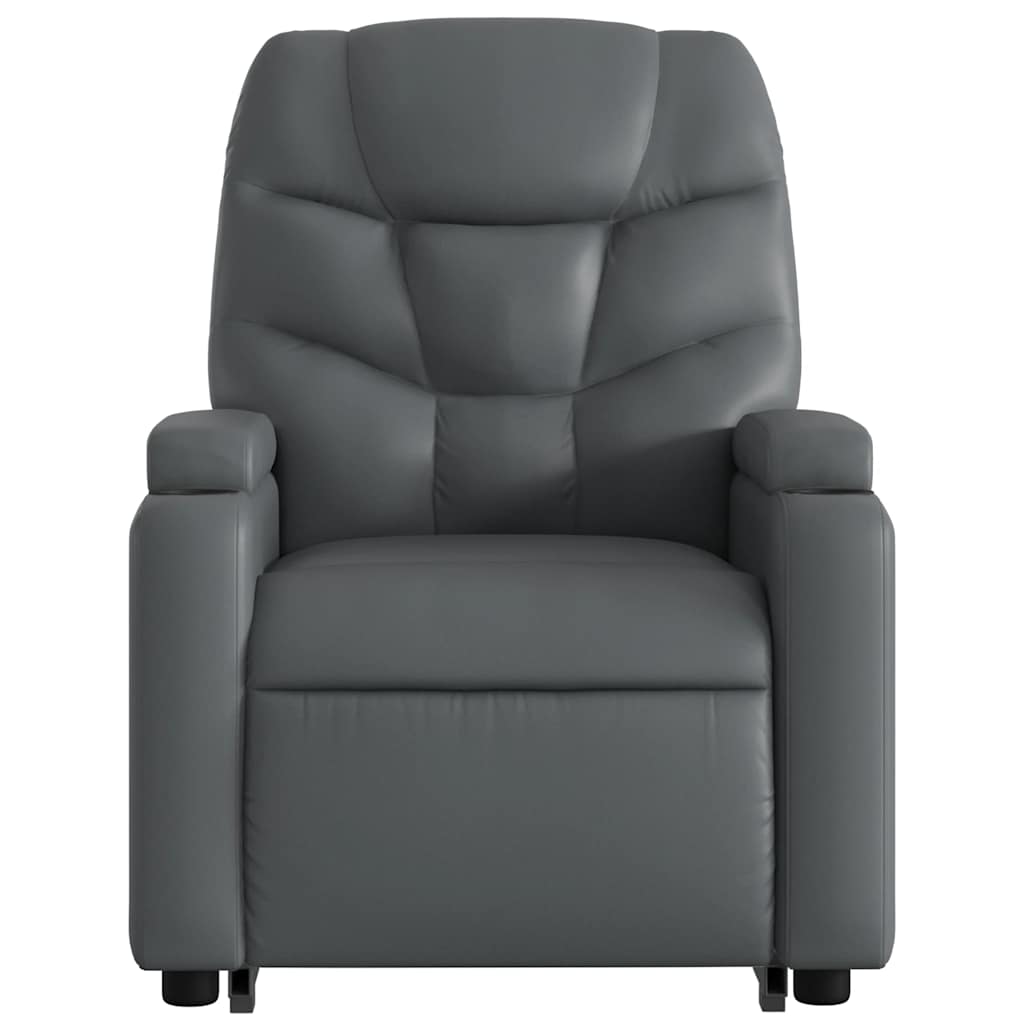 Stand Up Massage Recliner Chair Grey