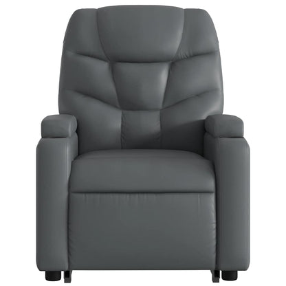 Stand Up Massage Recliner Chair Grey