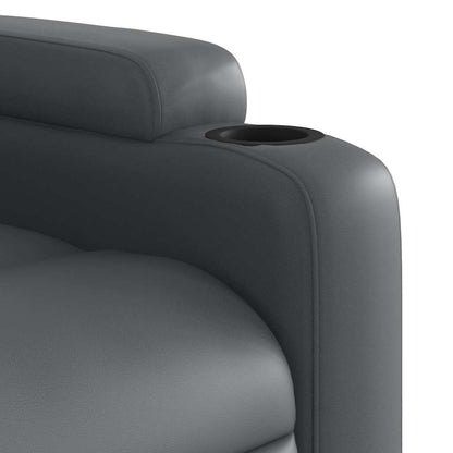 Stand Up Massage Recliner Chair Grey