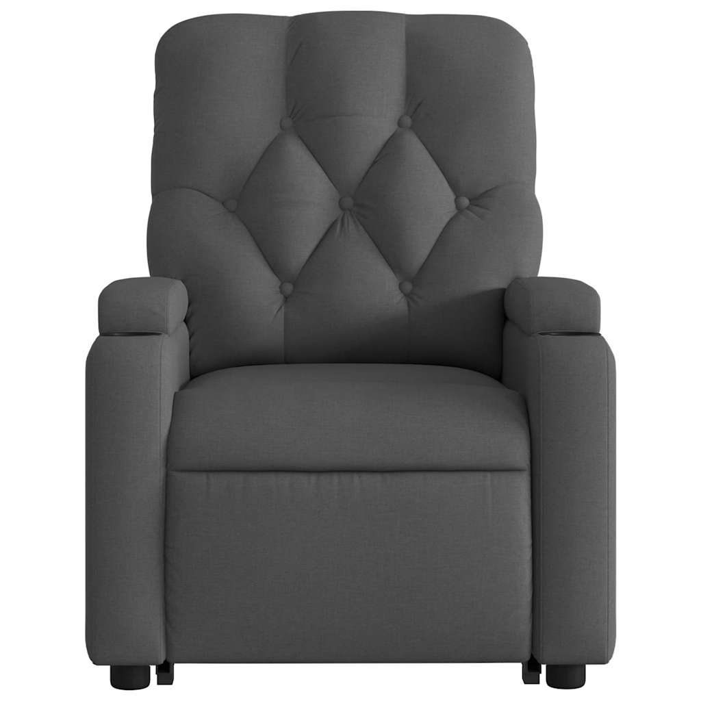 Stand Up Massage Recliner Chair Dark Gray