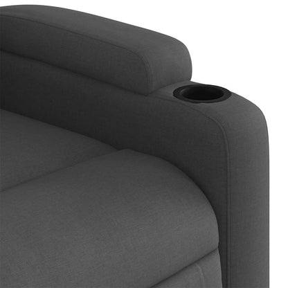 Stand Up Massage Recliner Chair Dark Gray