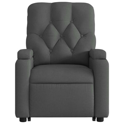 Electric Stand Up Massage Recliner Chair Dark gray