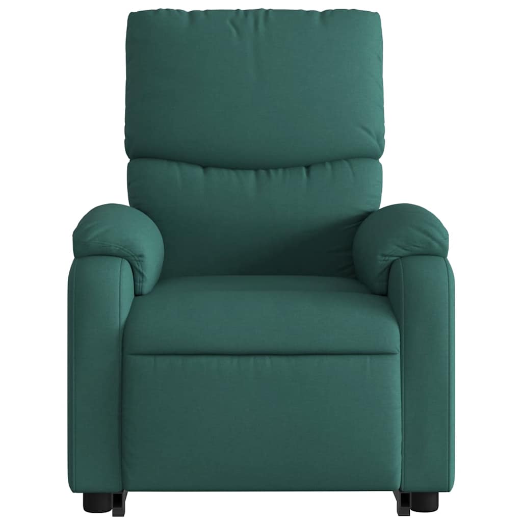 Stand Up Massage Recliner Chair Dark green