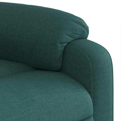 Stand Up Massage Recliner Chair Dark green