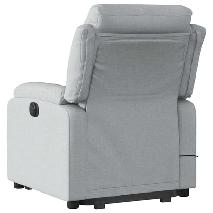 Stand Up Massage Recliner Chair Light grey