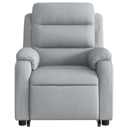 Stand Up Massage Recliner Chair Light grey