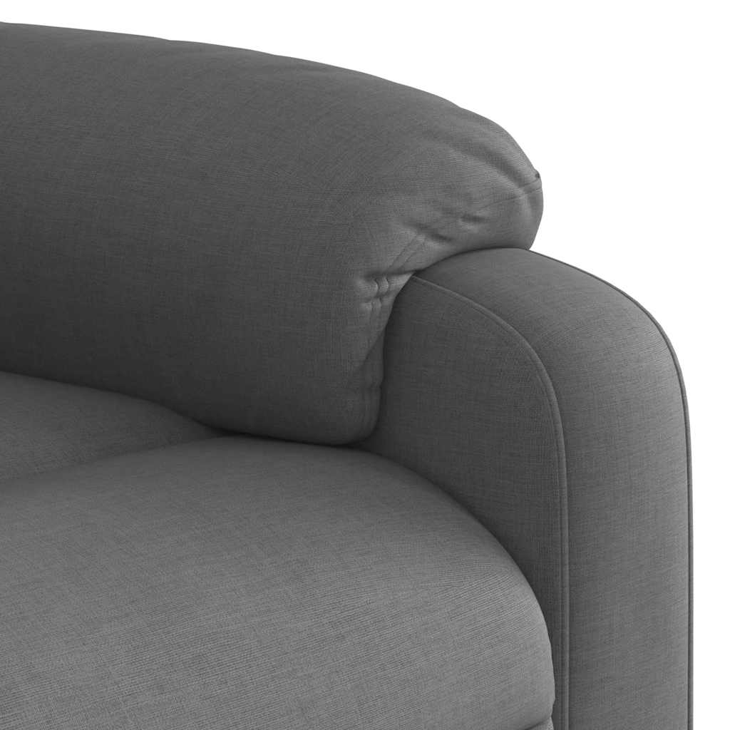 Electric Stand Up Massage Recliner Chair Dark Gray