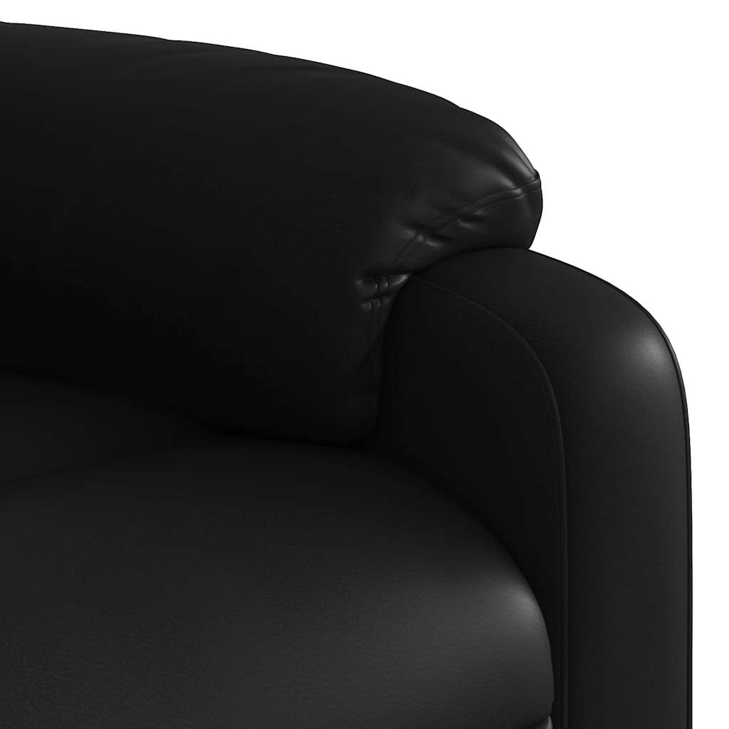 Electric Stand Up Massage Recliner Chair Black