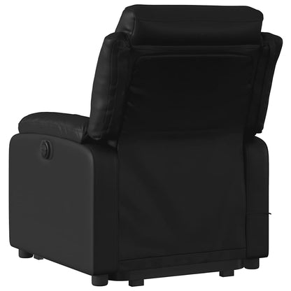 Electric Stand Up Massage Recliner Chair Black