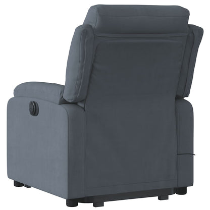 Stand Up Massage Recliner Chair Dark gray