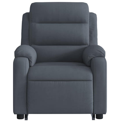 Stand Up Massage Recliner Chair Dark gray