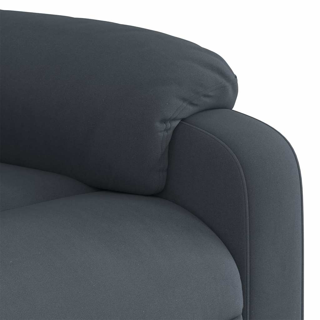Electric Stand Up Massage Recliner Chair Dark gray