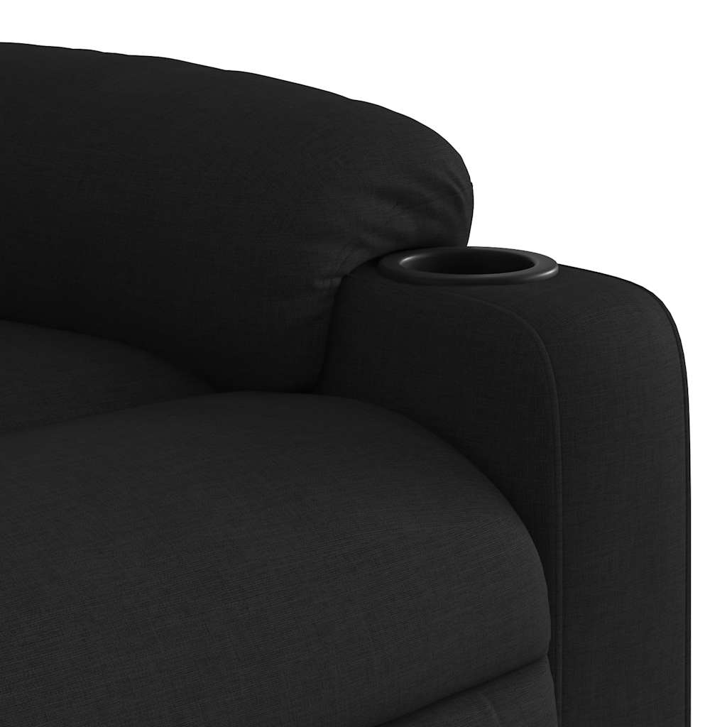 Electric Stand Up Massage Recliner Chair Black
