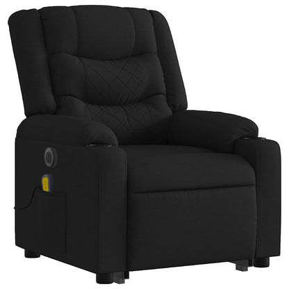 Electric Stand Up Massage Recliner Chair Black
