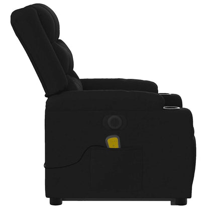 Electric Stand Up Massage Recliner Chair Black