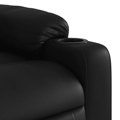 Stand Up Massage Recliner Chair Black
