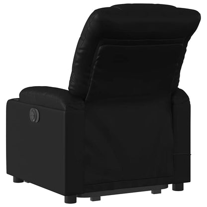 Electric Stand Up Massage Recliner Chair Black