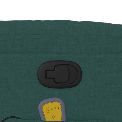 Stand Up Massage Recliner Chair Dark Green