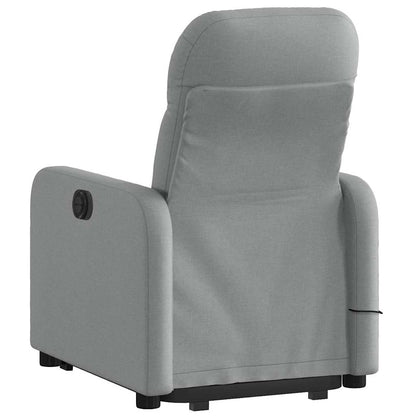 Stand Up Massage Recliner Chair Light gray