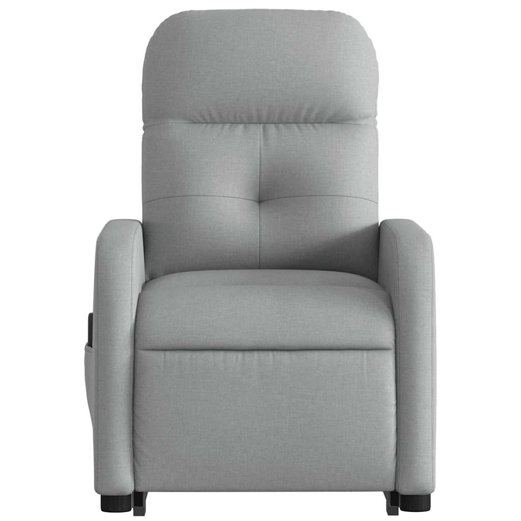 Stand Up Massage Recliner Chair Light gray