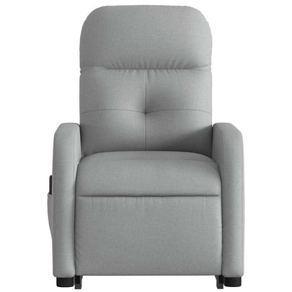 Stand Up Massage Recliner Chair Light gray