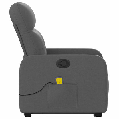 Stand Up Massage Recliner Chair Dark grey