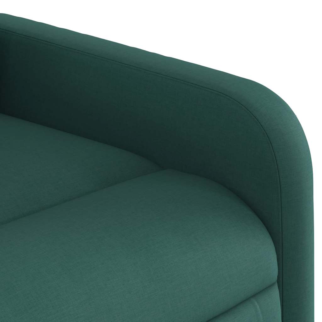 Stand Up Massage Recliner Chair Dark Green