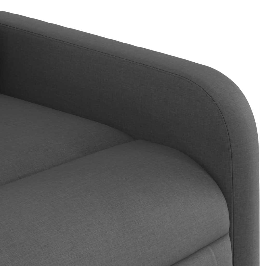Electric Stand Up Massage Recliner Chair Dark Gray