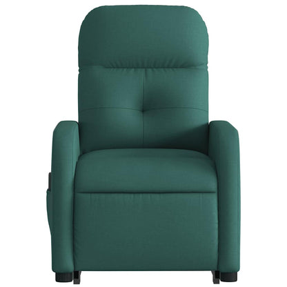 Electric Stand Up Massage Recliner Chair Dark Green