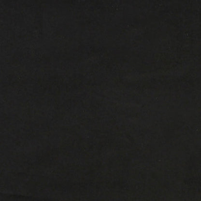 Sofa Set Black Velvet (100% polyester), plywood, solid wood, foam