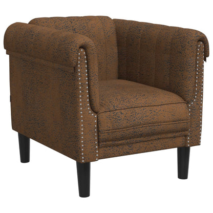 Sofa Set Brown Velvet, Plywood, Solid Wood Medium