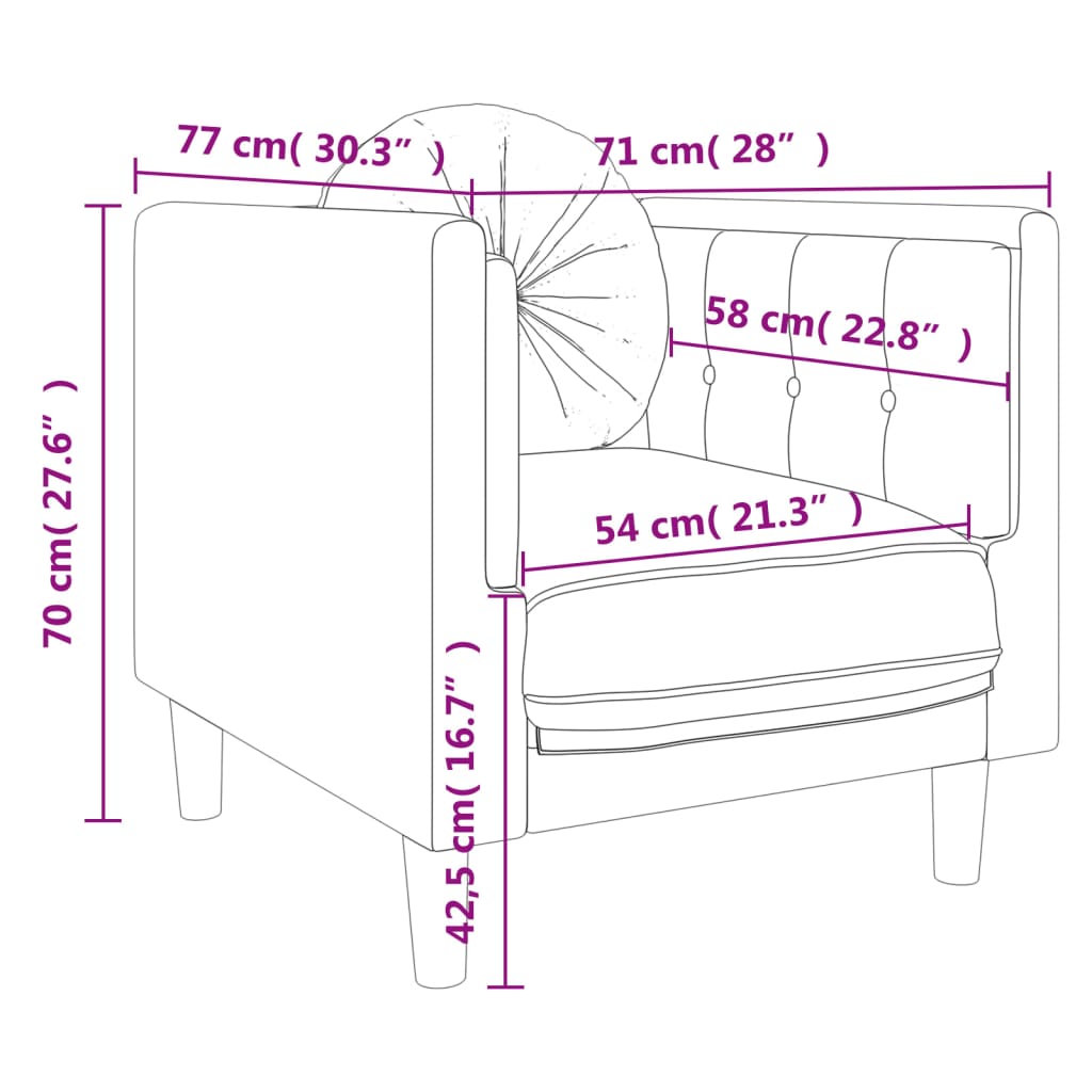 Sofa Set Dark grey Velvet (100% polyester), plywood, solid wood