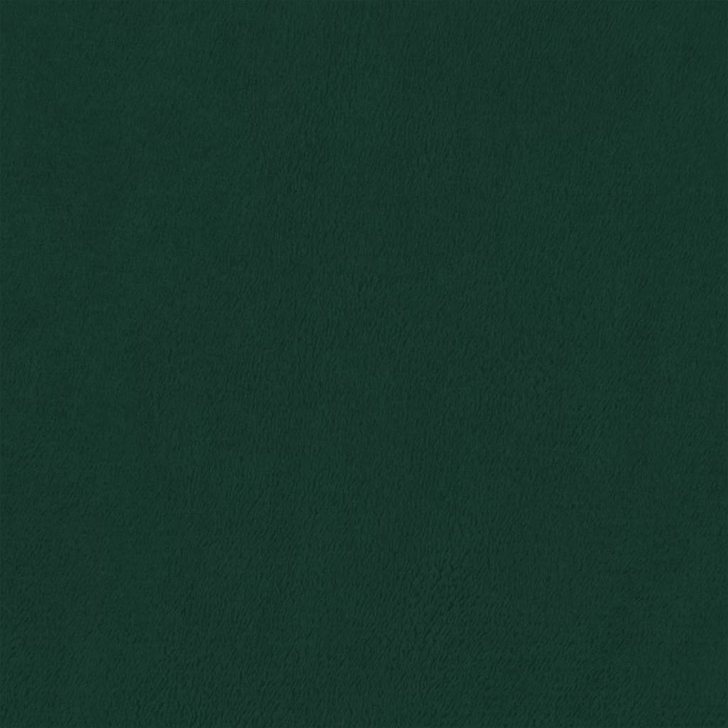 Sofa Set Dark Green Velvet (100% polyester) Includes 3 pieces