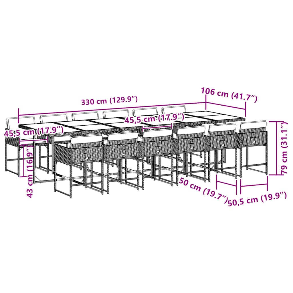 Garden Dining Set