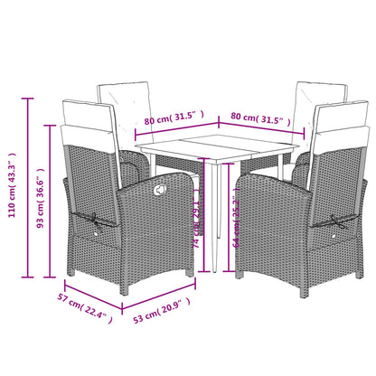 Patio Dining Set Set of 4