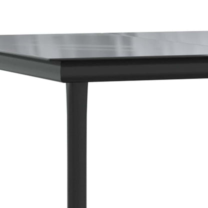 Garden Dining Set Gray PE rattan Medium Adjustable Feet