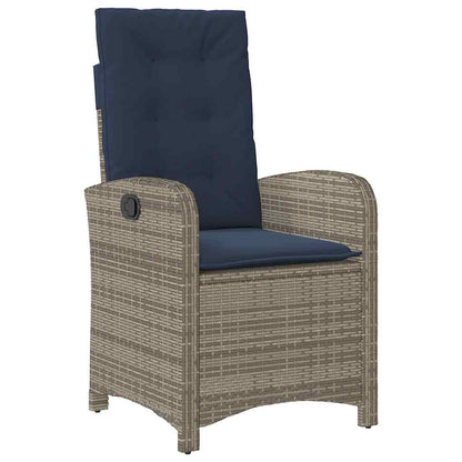 Garden Dining Set Grey