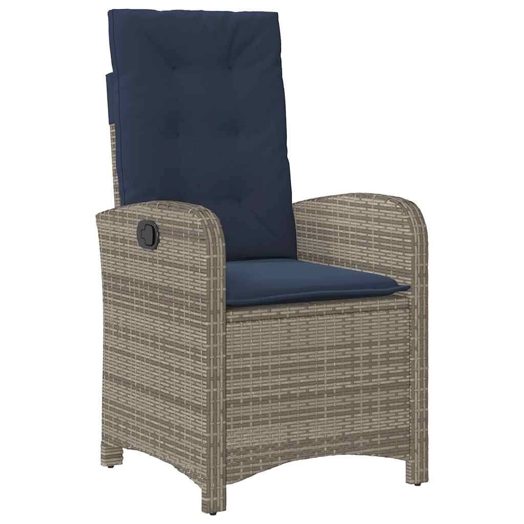 Garden Dining Set Grey
