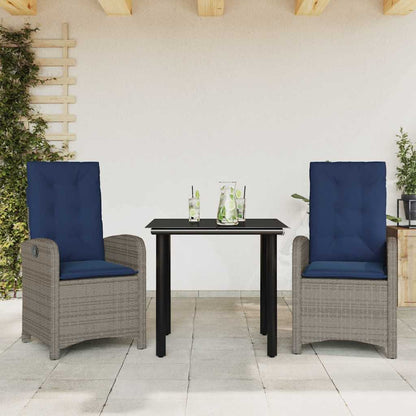 Garden Dining Set Grey