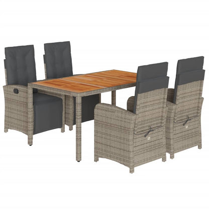 Garden Dining Set Grey