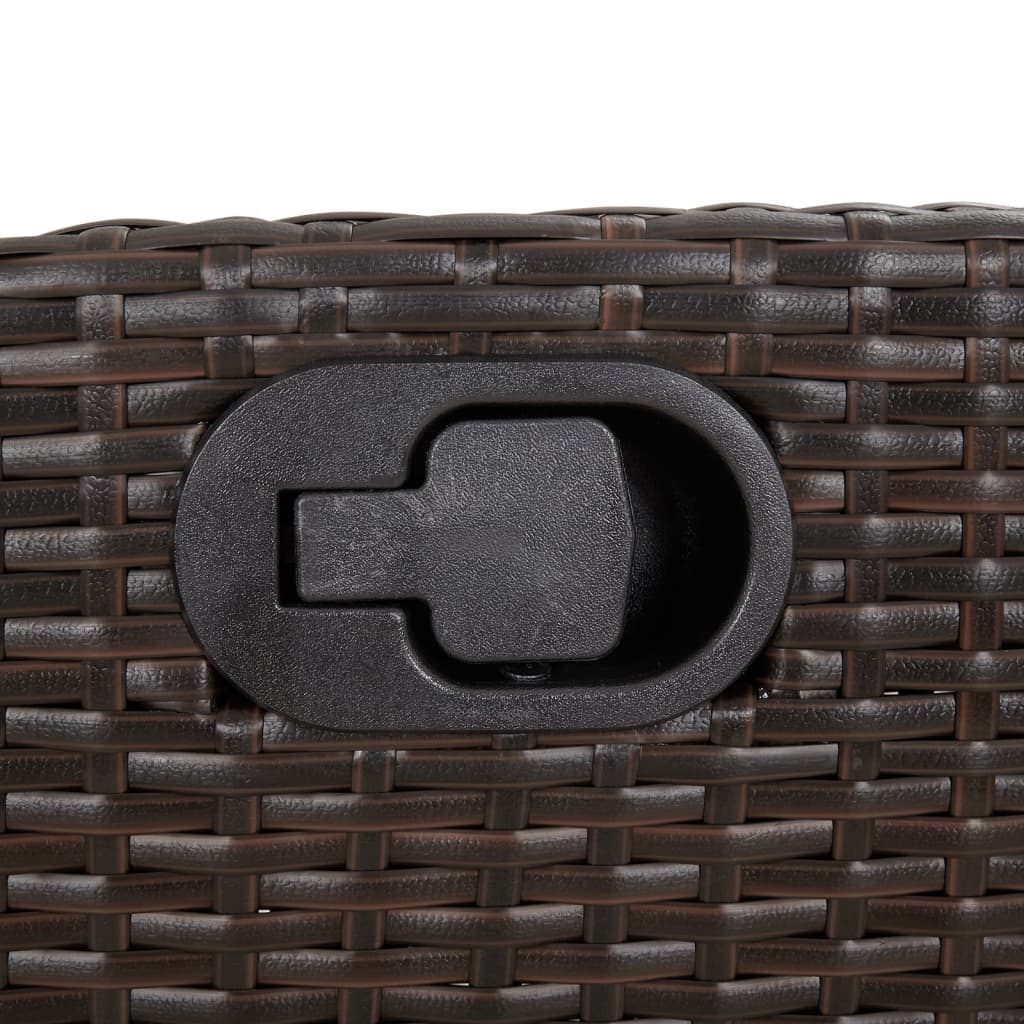 Bistro Set Brown, Black