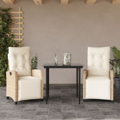 Garden Dining Set Beige