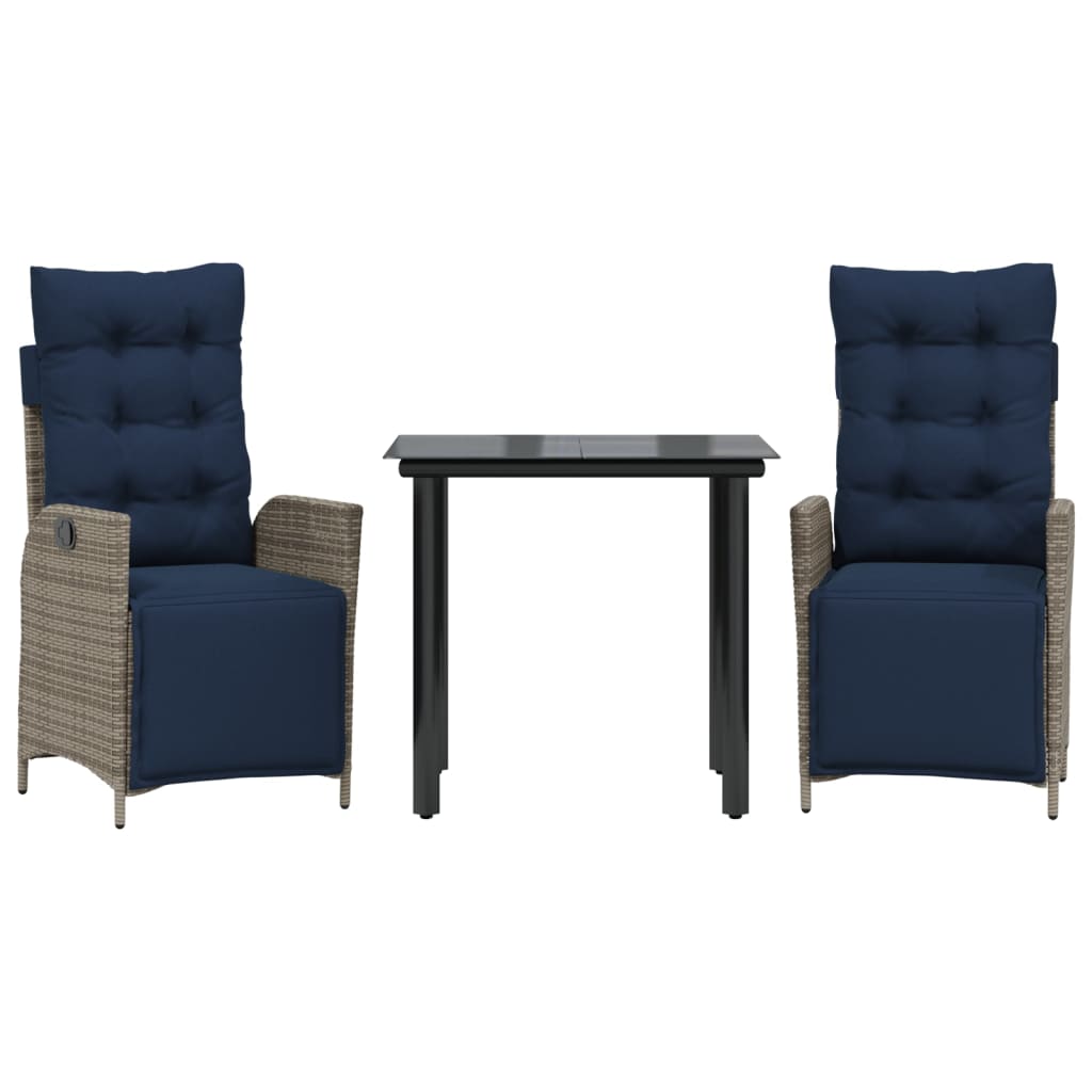 Garden Dining Set Gray