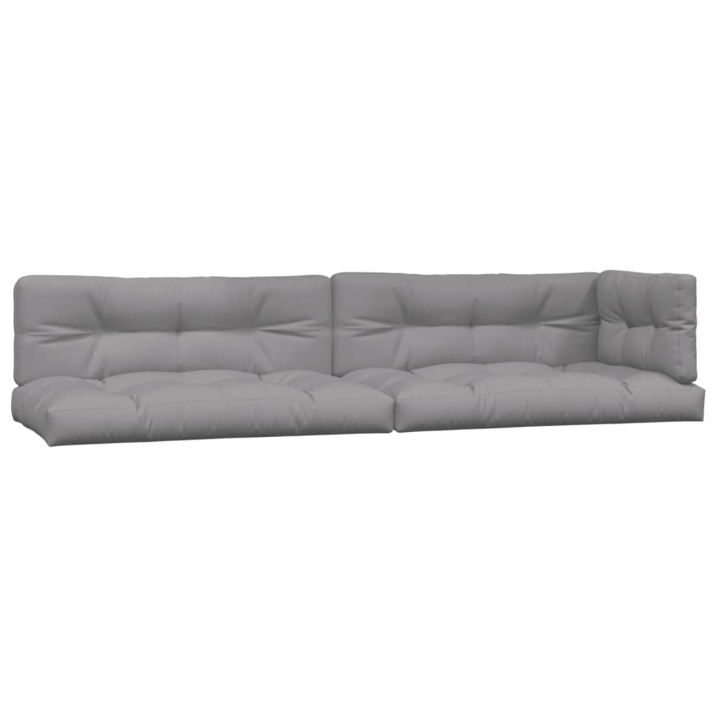 Pallet Sofa Set Brown Solid acacia wood Large Modular