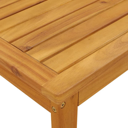 Patio Pallet Sofa Set Set of 4 Black Solid acacia wood