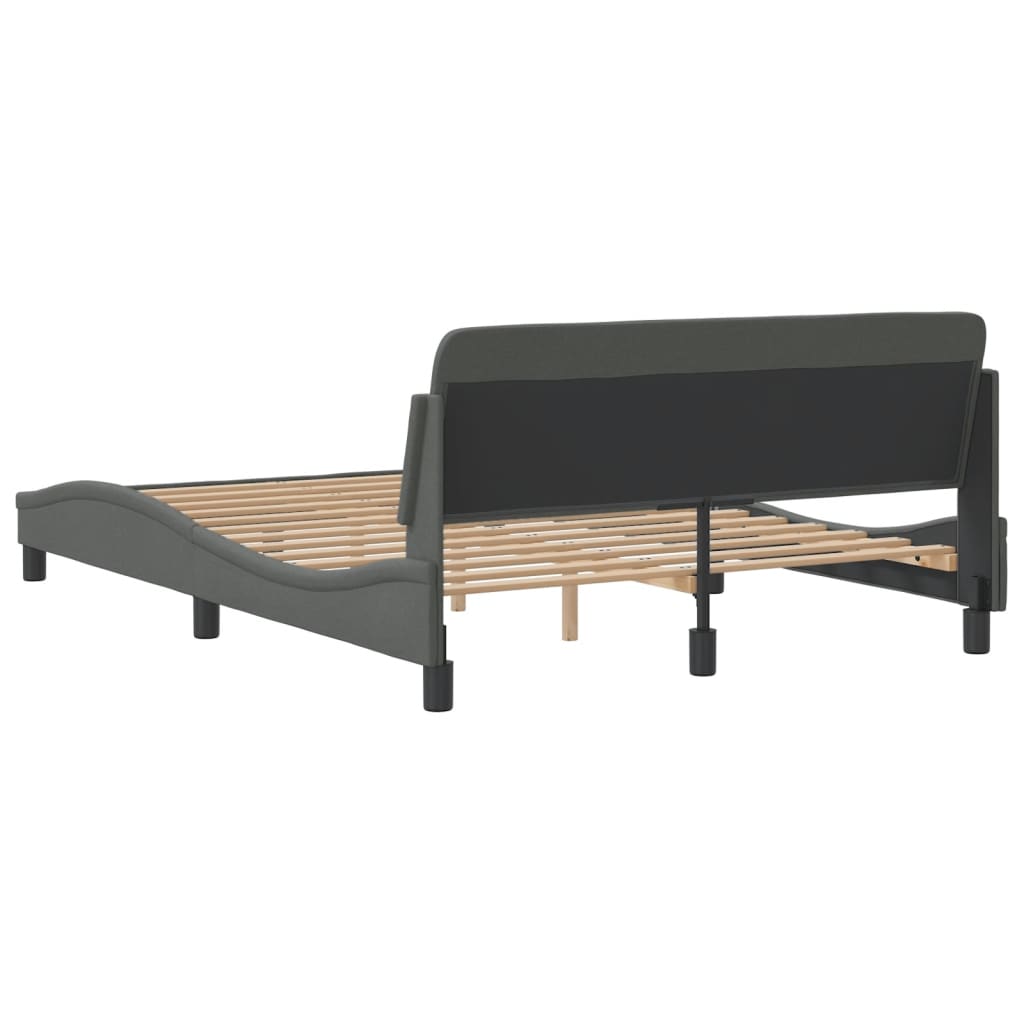 Bed Frame Dark Gray