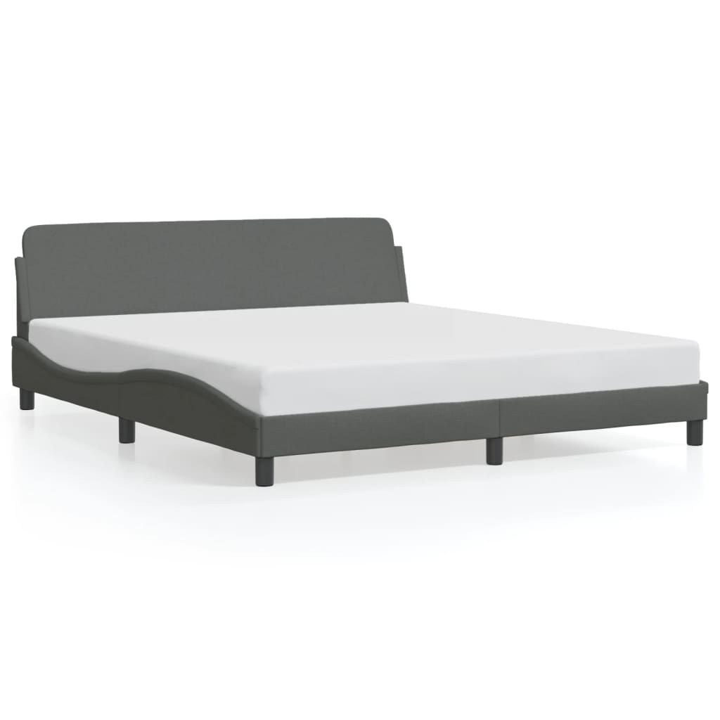 Bed Frame Dark Gray
