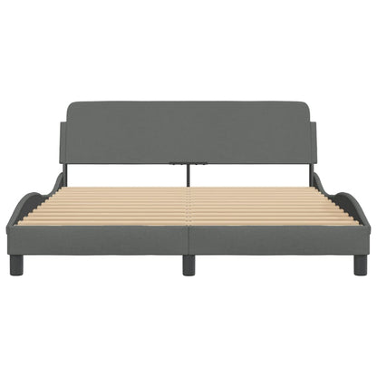 Bed Frame Dark Gray